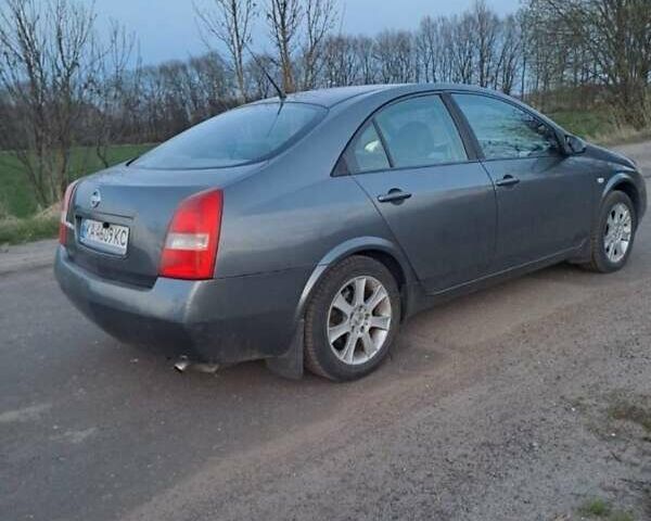 Серый Ниссан Примера, объемом двигателя 2 л и пробегом 200 тыс. км за 3999 $, фото 2 на Automoto.ua