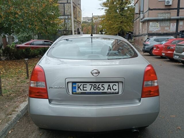 Ніссан Прімера 2003 у Дніпро (Дніпропетровську) на Automoto.ua Сірий Ніссан Прімера, об'ємом двигуна 1.8 л та пробігом 220 тис. км за 3000 $, фото 4 на Automoto.ua