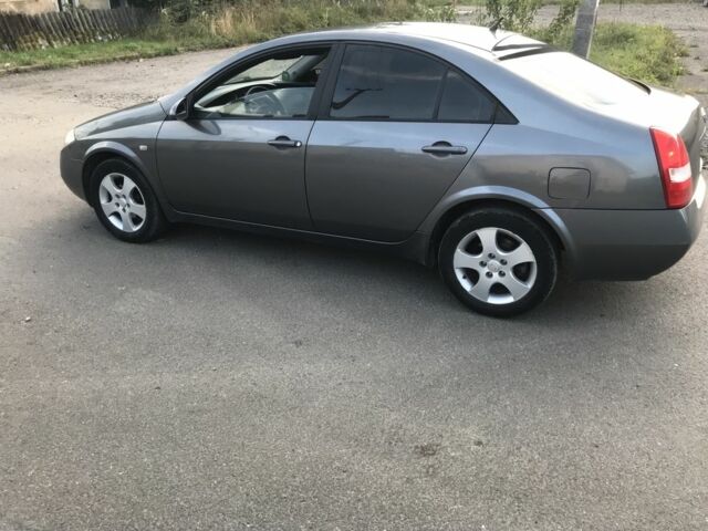 Серый Ниссан Примера, объемом двигателя 2 л и пробегом 320 тыс. км за 2600 $, фото 2 на Automoto.ua