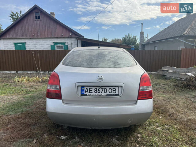 Ніссан Прімера 2003 у Синельниковом на Automoto.ua Сірий Ніссан Прімера, об'ємом двигуна 2 л та пробігом 300 тис. км за 3700 $, фото 3 на Automoto.ua