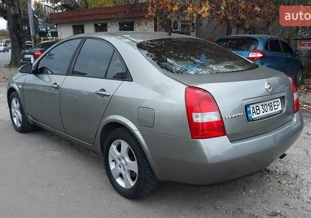 Серый Ниссан Примера, объемом двигателя 1.6 л и пробегом 210 тыс. км за 5000 $, фото 2 на Automoto.ua