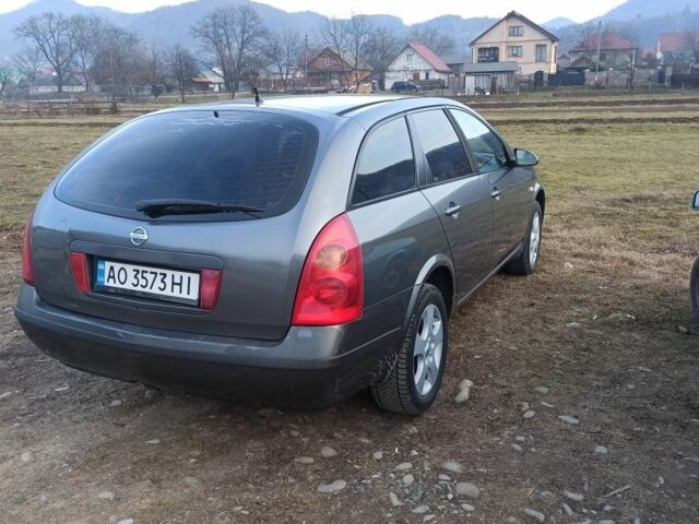 Серый Ниссан Примера, объемом двигателя 1.8 л и пробегом 350 тыс. км за 3100 $, фото 2 на Automoto.ua