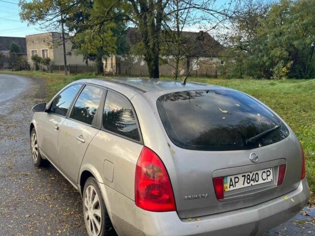 Серый Ниссан Примера, объемом двигателя 2 л и пробегом 250 тыс. км за 2800 $, фото 1 на Automoto.ua