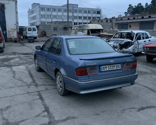 Синий Ниссан Примера, объемом двигателя 2 л и пробегом 300 тыс. км за 1600 $, фото 2 на Automoto.ua