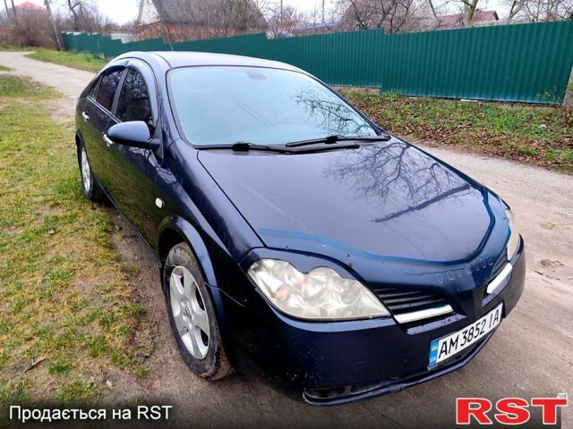 Синій Ніссан Прімера, об'ємом двигуна 1.8 л та пробігом 400 тис. км за 3450 $, фото 1 на Automoto.ua