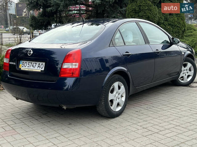 Синий Ниссан Примера, объемом двигателя 1.8 л и пробегом 195 тыс. км за 3000 $, фото 6 на Automoto.ua