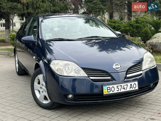 Синий Ниссан Примера, объемом двигателя 1.8 л и пробегом 195 тыс. км за 3000 $, фото 2 на Automoto.ua