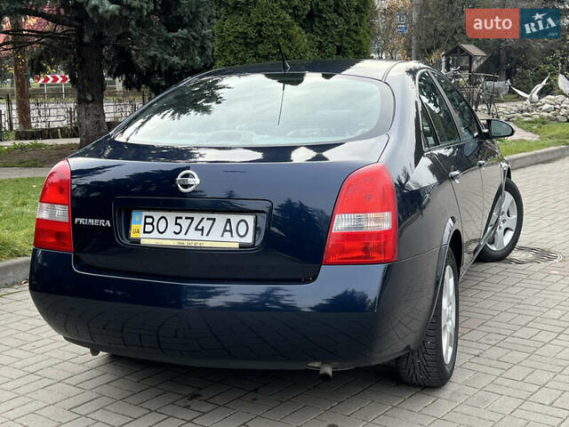 Синий Ниссан Примера, объемом двигателя 1.8 л и пробегом 195 тыс. км за 3000 $, фото 8 на Automoto.ua