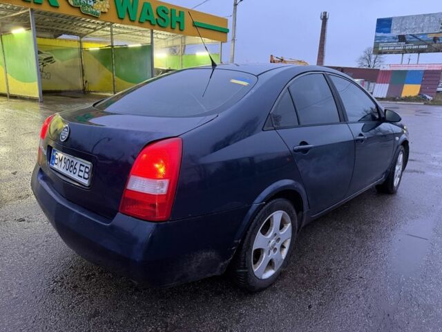 Синий Ниссан Примера, объемом двигателя 2 л и пробегом 226 тыс. км за 2900 $, фото 2 на Automoto.ua