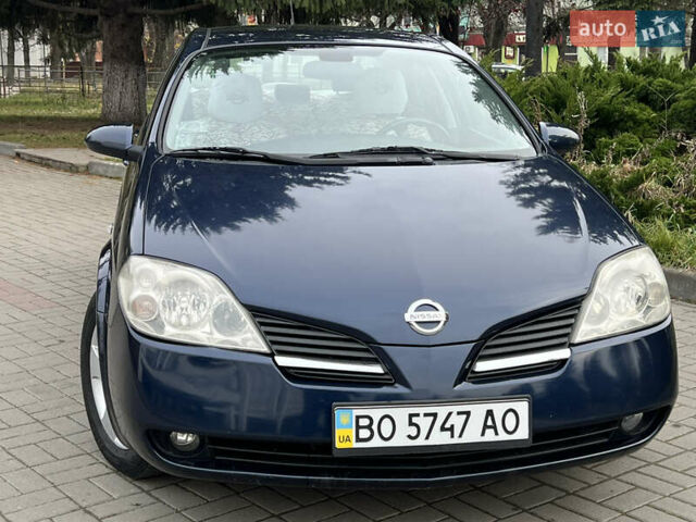 Синий Ниссан Примера, объемом двигателя 1.8 л и пробегом 195 тыс. км за 3000 $, фото 5 на Automoto.ua