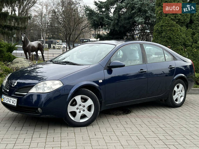 Синий Ниссан Примера, объемом двигателя 1.8 л и пробегом 195 тыс. км за 3000 $, фото 20 на Automoto.ua