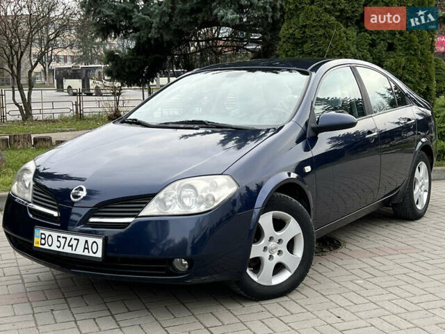 Синий Ниссан Примера, объемом двигателя 1.8 л и пробегом 195 тыс. км за 3000 $, фото 12 на Automoto.ua