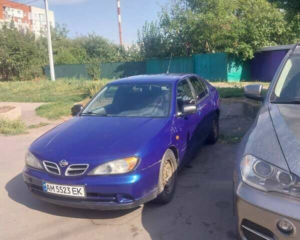 Синий Ниссан Примера, объемом двигателя 1.8 л и пробегом 300 тыс. км за 2200 $, фото 1 на Automoto.ua