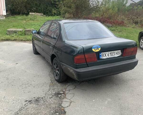 Зеленый Ниссан Примера, объемом двигателя 1.6 л и пробегом 100 тыс. км за 750 $, фото 2 на Automoto.ua