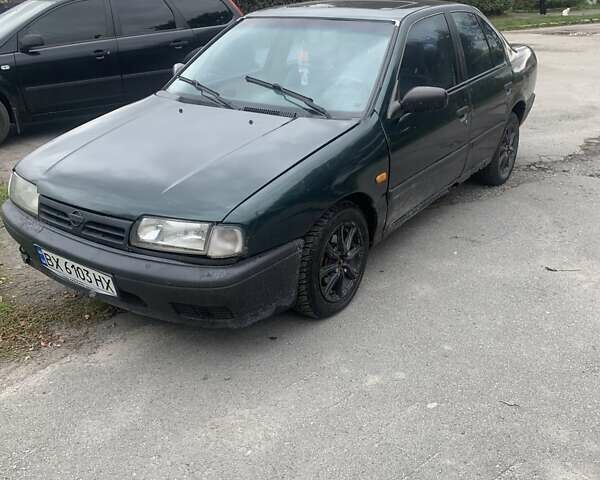 Зеленый Ниссан Примера, объемом двигателя 1.6 л и пробегом 100 тыс. км за 750 $, фото 1 на Automoto.ua