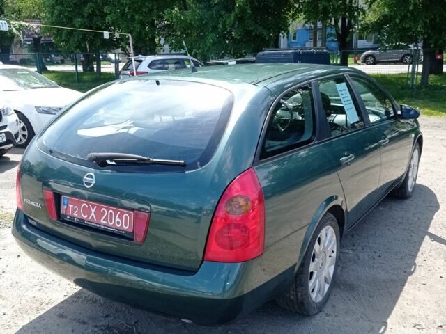 Зеленый Ниссан Примера, объемом двигателя 2 л и пробегом 201 тыс. км за 5350 $, фото 3 на Automoto.ua