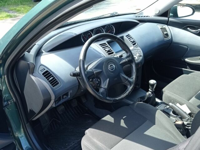 Зеленый Ниссан Примера, объемом двигателя 2 л и пробегом 201 тыс. км за 5350 $, фото 5 на Automoto.ua
