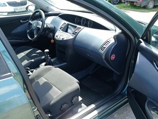 Зеленый Ниссан Примера, объемом двигателя 2 л и пробегом 201 тыс. км за 5350 $, фото 7 на Automoto.ua