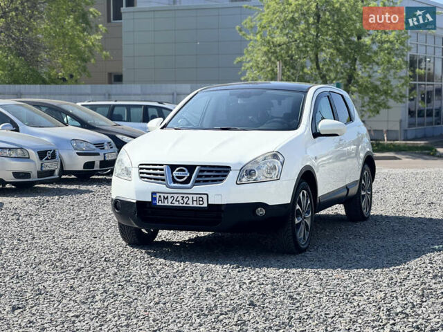 Білий Ніссан Кашкай, об'ємом двигуна 2 л та пробігом 340 тис. км за 8700 $, фото 1 на Automoto.ua