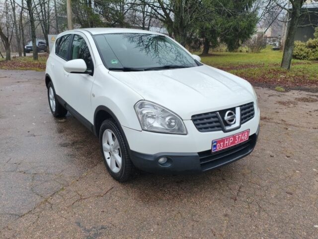 Белый Ниссан Кашкай, объемом двигателя 1.6 л и пробегом 152 тыс. км за 8350 $, фото 1 на Automoto.ua