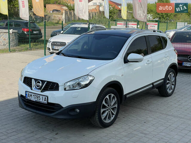 Белый Ниссан Кашкай, объемом двигателя 2 л и пробегом 120 тыс. км за 12955 $, фото 1 на Automoto.ua