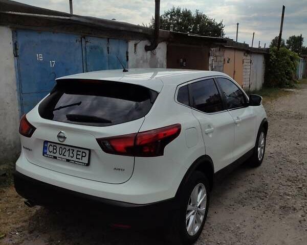 Білий Ніссан Кашкай, об'ємом двигуна 2 л та пробігом 73 тис. км за 14500 $, фото 17 на Automoto.ua