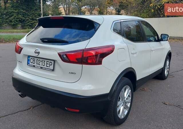 Белый Ниссан Кашкай, объемом двигателя 2 л и пробегом 53 тыс. км за 15250 $, фото 12 на Automoto.ua