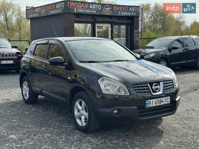 Черный Ниссан Кашкай, объемом двигателя 2 л и пробегом 185 тыс. км за 6999 $, фото 1 на Automoto.ua