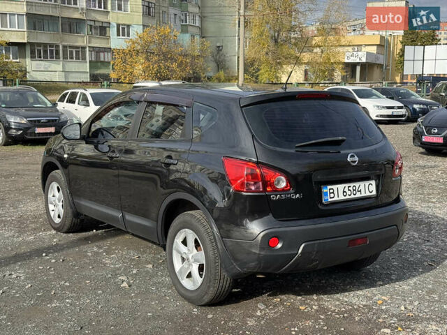 Черный Ниссан Кашкай, объемом двигателя 2 л и пробегом 185 тыс. км за 6999 $, фото 2 на Automoto.ua