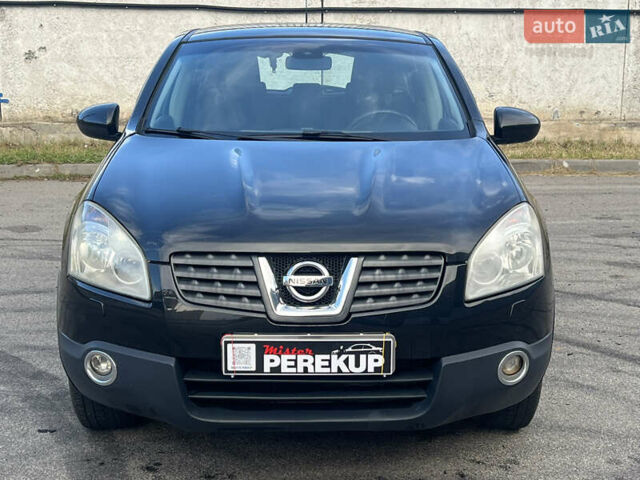 Черный Ниссан Кашкай, объемом двигателя 2 л и пробегом 164 тыс. км за 7300 $, фото 1 на Automoto.ua