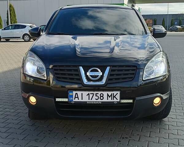 Черный Ниссан Кашкай, объемом двигателя 2 л и пробегом 182 тыс. км за 7450 $, фото 1 на Automoto.ua