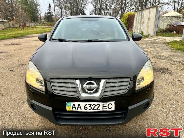 Черный Ниссан Кашкай, объемом двигателя 2 л и пробегом 185 тыс. км за 7499 $, фото 2 на Automoto.ua