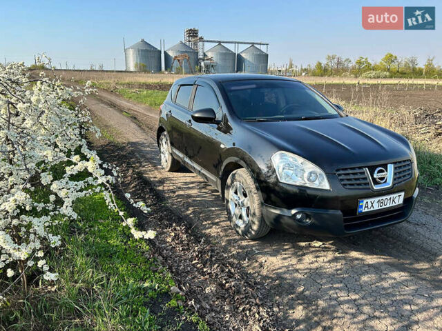 Черный Ниссан Кашкай, объемом двигателя 2 л и пробегом 160 тыс. км за 8500 $, фото 3 на Automoto.ua