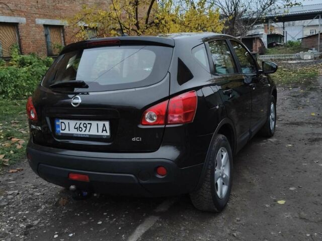 Черный Ниссан Кашкай, объемом двигателя 1.5 л и пробегом 200 тыс. км за 9000 $, фото 3 на Automoto.ua