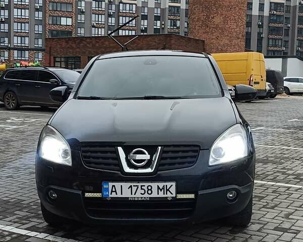Черный Ниссан Кашкай, объемом двигателя 2 л и пробегом 183 тыс. км за 7450 $, фото 2 на Automoto.ua