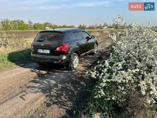 Черный Ниссан Кашкай, объемом двигателя 2 л и пробегом 160 тыс. км за 8500 $, фото 2 на Automoto.ua