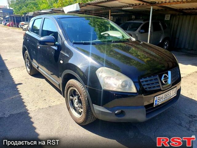 Черный Ниссан Кашкай, объемом двигателя 2 л и пробегом 142 тыс. км за 7500 $, фото 1 на Automoto.ua