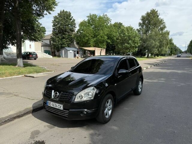 Чорний Ніссан Кашкай, об'ємом двигуна 2 л та пробігом 240 тис. км за 7100 $, фото 1 на Automoto.ua