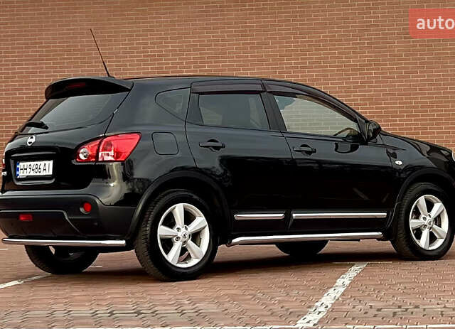 Черный Ниссан Кашкай, объемом двигателя 2 л и пробегом 127 тыс. км за 8700 $, фото 30 на Automoto.ua