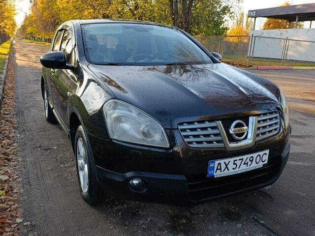 Черный Ниссан Кашкай, объемом двигателя 2 л и пробегом 248 тыс. км за 8000 $, фото 1 на Automoto.ua