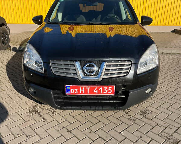 Черный Ниссан Кашкай, объемом двигателя 2 л и пробегом 196 тыс. км за 7900 $, фото 1 на Automoto.ua