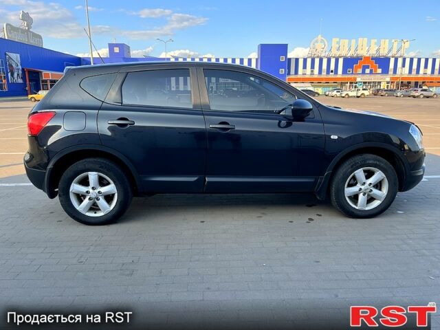 Черный Ниссан Кашкай, объемом двигателя 1.6 л и пробегом 190 тыс. км за 7500 $, фото 2 на Automoto.ua
