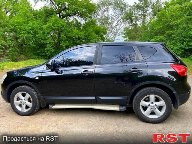 Черный Ниссан Кашкай, объемом двигателя 2 л и пробегом 190 тыс. км за 7900 $, фото 4 на Automoto.ua