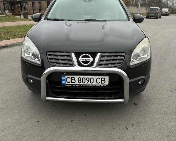 Черный Ниссан Кашкай, объемом двигателя 2 л и пробегом 295 тыс. км за 9200 $, фото 2 на Automoto.ua