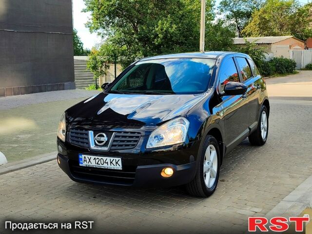 Черный Ниссан Кашкай, объемом двигателя 2 л и пробегом 139 тыс. км за 7850 $, фото 1 на Automoto.ua