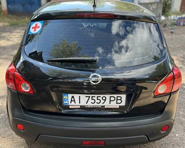 Черный Ниссан Кашкай, объемом двигателя 2 л и пробегом 230 тыс. км за 8700 $, фото 4 на Automoto.ua