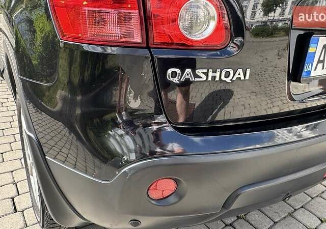 Черный Ниссан Кашкай, объемом двигателя 2 л и пробегом 240 тыс. км за 9200 $, фото 3 на Automoto.ua