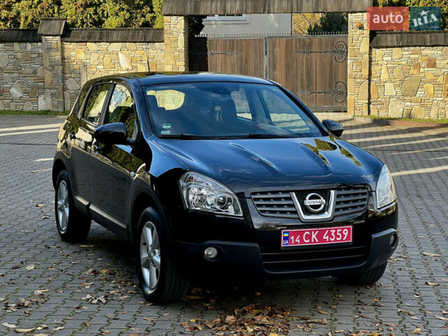Черный Ниссан Кашкай, объемом двигателя 2 л и пробегом 202 тыс. км за 9500 $, фото 1 на Automoto.ua