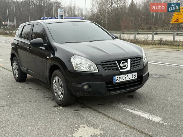 Черный Ниссан Кашкай, объемом двигателя 1.5 л и пробегом 289 тыс. км за 7900 $, фото 1 на Automoto.ua