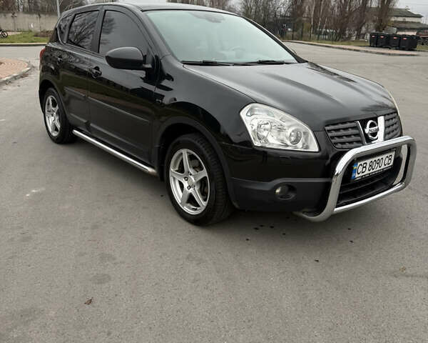 Черный Ниссан Кашкай, объемом двигателя 2 л и пробегом 295 тыс. км за 9200 $, фото 1 на Automoto.ua